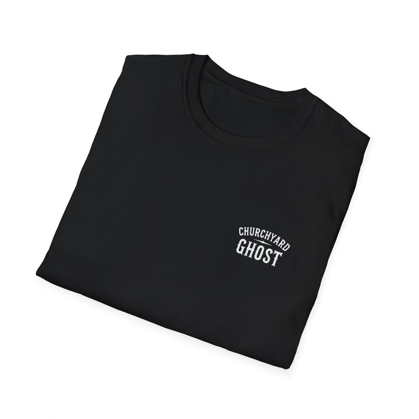 Churchyard Ghost Tee - Black