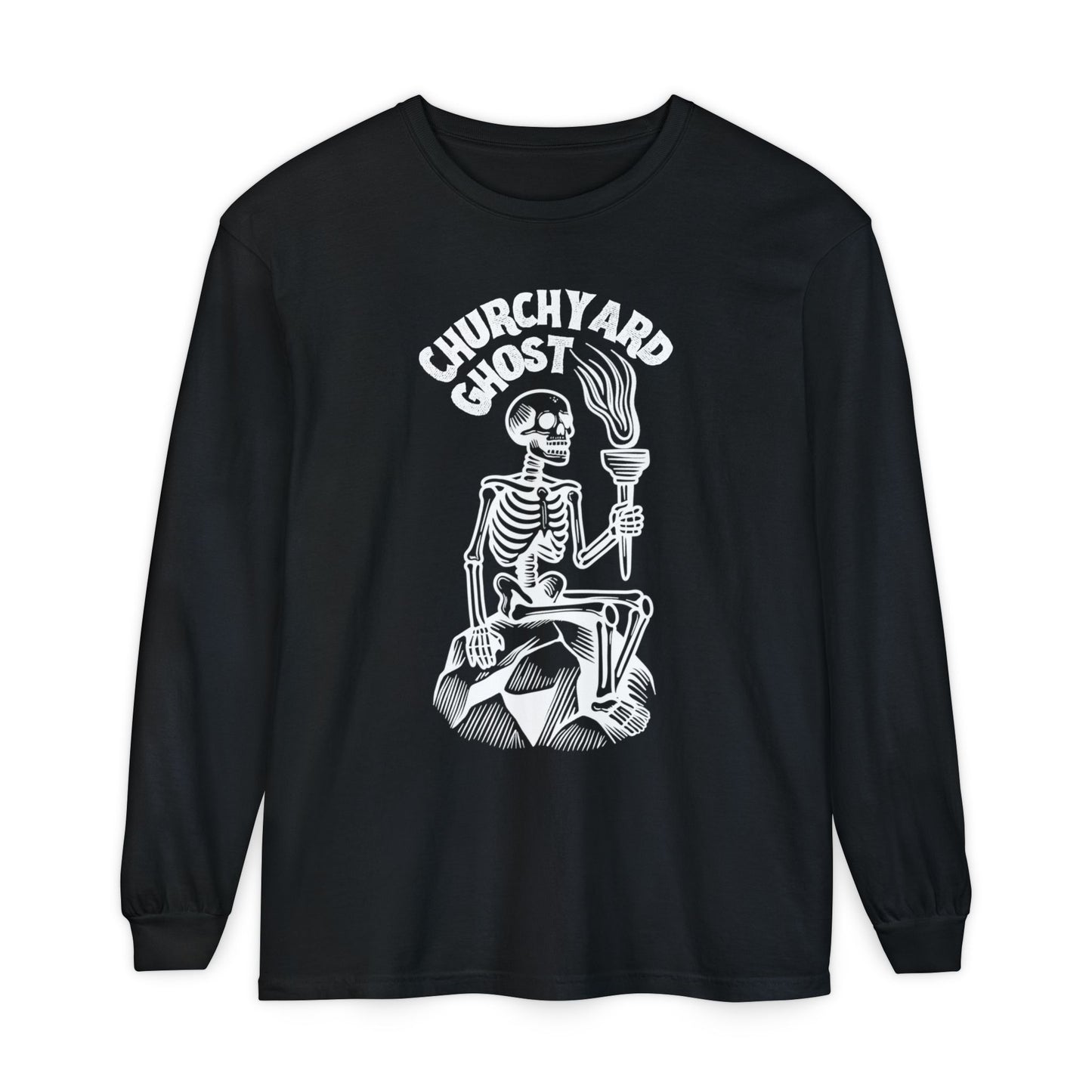 Churchyard Ghost Long Sleeve (front)