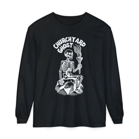 Churchyard Ghost Long Sleeve (front)