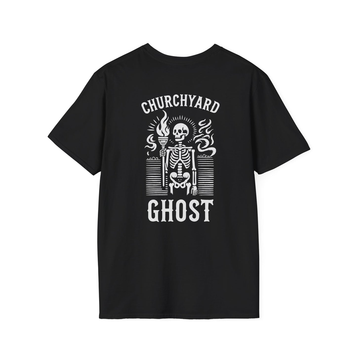 Churchyard Ghost Tee - Black