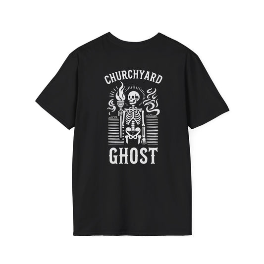 Churchyard Ghost Tee - Black